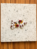 Floral cow